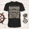 Ich bin Rentner, weil Superheld kein offizieller Beruf ist - T-Shirt