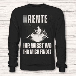 Rentner Angeln Pullover