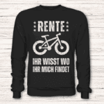 Rentner Fahrrad Pullover