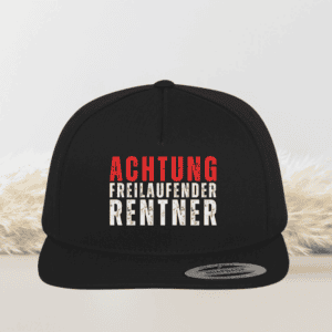 Freilaufender Rentner - Cap