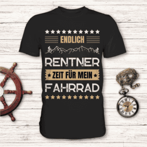 Rentner Fahrrad T-Shirt