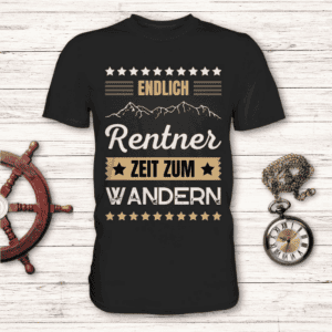 Rentner Wandern T-Shirt