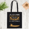 Ja, ich habe einen Plan für die Rente (Angeln) - Stofftasche