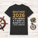 Rentner 2026 T-Shirt Männer
