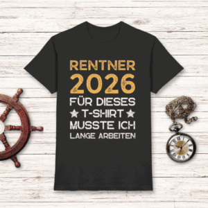 Rentner 2026 T-Shirt Männer